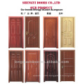 MDF wooden single door designs